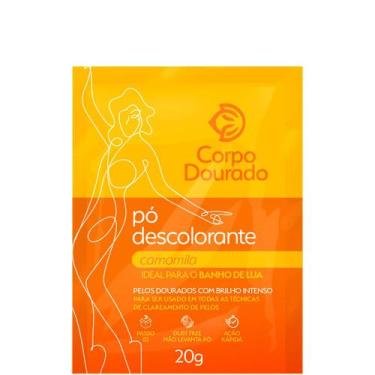 Imagem de Corpo Dourado - Pó Descolorante Corporal Camomila Sachê 20g