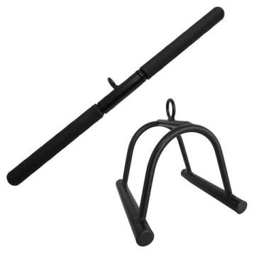 Imagem de Puxador Reto com Giro + Puxador Triângulo - FamaFit