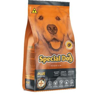 Imagem de Ração Special Dog Premium Carne Plus para Cães Adultos Raça Média 15kg