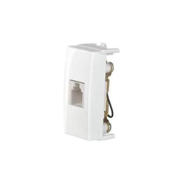 Imagem de Módulo Para Telefone Padrão Americano Rj11 4 Fios Sleek - Margirius