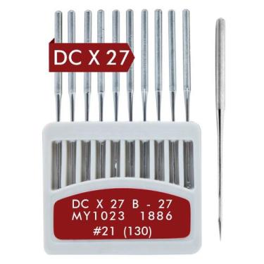 Imagem de Agulha Orange Dcx27 B27 Para Maquina Reta Overlock Interlock - Levolpe