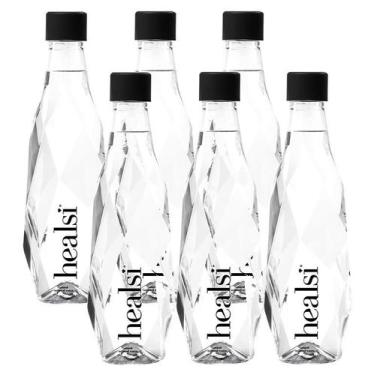 Imagem de kit 6 ÁGUA PORTUGUESA HEALSI CRISTAL NATURAL - SEM GÁS 500ml