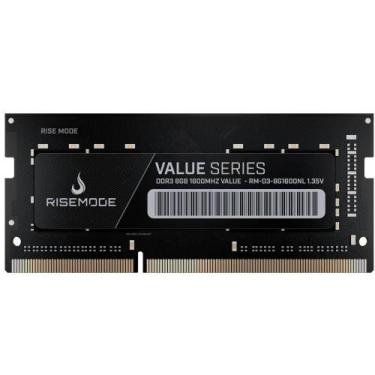 Imagem de Memória RAM para Notebook Rise Mode Value Series, 8GB, 1600MHz, DDR3, 