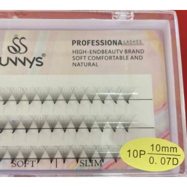 Imagem de Cílios Tufinho 0.07D Sunnys Alongamento e Extensão De Cílios, S6040