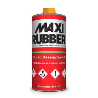 Imagem de solução desengraxante e desoleante Maxi Rubber 900ml