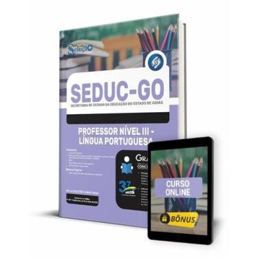 Imagem de Apostila SEDUC-GO - Professor Nível III - Língua Portuguesa