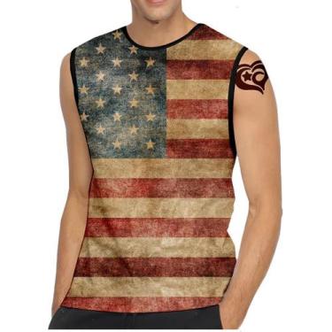 Imagem de Camiseta Regata do Estados Unidos MASCULINA EUA USA - Alemark, GG