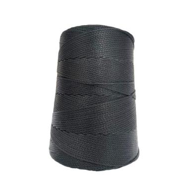 Imagem de Fio Náutico / Cordão 500g 3mm Rayontex cores a sua escolha, Preto