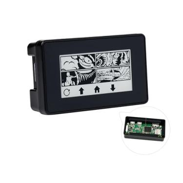 Imagem de Waveshare Tela eletrônica sensível ao toque de 5,4 cm com capa ABS para Raspberry Pi Zero 2 W/Raspberry Pi Zero/Pi Zero W/Pi Zero WH, tinta eletrônica de 250 x 122 pixels, suporte a efeito semelhante