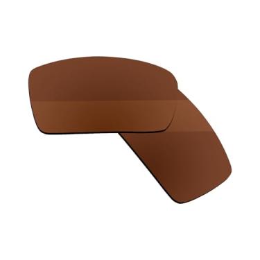 Imagem de Boldbright Lentes de substituição compatíveis com óculos de sol Oakley Gascan OO9014 - marrom