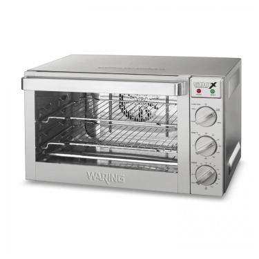Imagem de Forno Elétrico de Bancada Profissional, 110V 1700W, Aço Inoxidável, Waring WCO500X, Prata