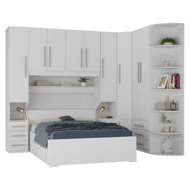 Imagem de Dormitório Queen Size Completo 1219 Branco