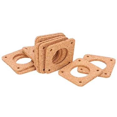 Imagem de Amortecedor de vibração de motor de passo 42, amortecedor de vibração de redução de ressonância, alinhamento de furos ao ar livre para eletricista Nema Espaçamento de 17 furos para madeira