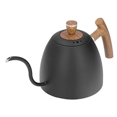 Imagem de Chaleira Com Bico Ergonômico Pescoço de Ganso Em Aço Inoxidável para Home Office, 800ml