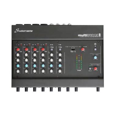 Imagem de Mixer analogico de 08 entradas - com multitrack - STUDIOMASTER