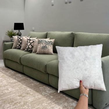 Imagem de Kit Enchimentos para Almofadas Refil 45x45cm Espuma Extra Macia - Lope