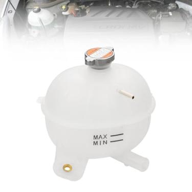 Imagem de Tanque do reservatório de refrigerante do motor 25330D3000 com tampa compatível com Hyundai Tucson 2016-2021, tanque do reservatório do radiador substitui OEM # HY3014120, 25431D3600PFM, 25431D3600