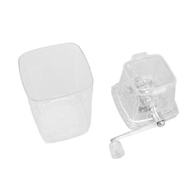 Imagem de Triturador de Gelo Manual Máquina de Gelo Raspado - Barbeador de Gelo Com Manivela Multifuncional para Cones de Neve, Raspadinhas de Gelo e Smoothies - Máquina de Gelo Doméstica