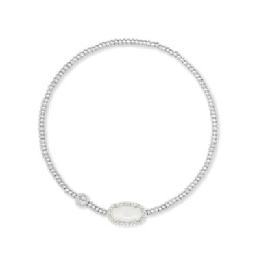 Imagem de GUORO Pulseira elástica de contas, pulseira de strass, joias modernas para mulheres, pedra do mês de nascimento, pulseiras elásticas para mulheres, Medium, Liga de aço, Sem Pedra Preciosa