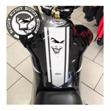 Imagem de Kit Protetor Tanque  Bocal Sorriso Coringa Premium Resitank