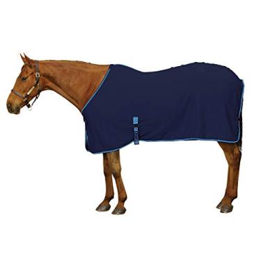 Imagem de CENTAUR Lençol térmico Turbo-Dry sem pescoço, azul-marinho, cavalo