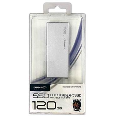 Imagem de HIDISC SSD portátil USB 3.0 120 GB HDEXSSD120GPM10TD