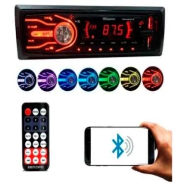 Imagem de Mp3 Player Bluetooth Usb First Option 5566se 7 Cores