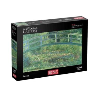 Imagem de Quebra-Cabeça Puzzle 1.000 Peças A Lagoa - Monet Mimo Toys - 2605
