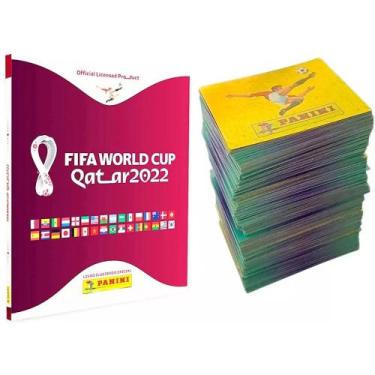Imagem de Album Copa 2022 Capa Dura Com 670 Figurinhas - Kit completo para Colar