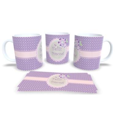 Imagem de Canecas Branca de Porcelana Personalizadas Pascoa 4 (Pascoa 79)