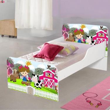 Imagem de Mini cama para quarto personagens crianças meninas - Dullar Móveis