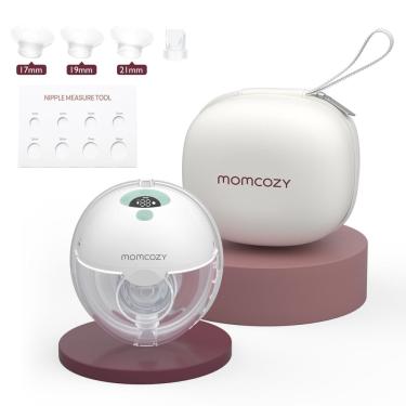 Imagem de Bomba de mama Momcozy M5 Wearable Baby Mouth 3 modos e 9 níveis