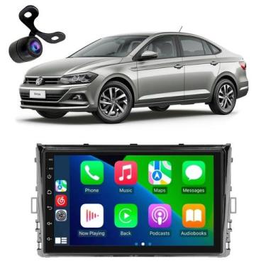 Imagem de Kit Central Multimídia VW Virtus Android Auto Carplay GPS - Autovex