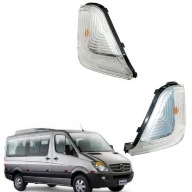 Imagem de Par Pisca Seta Retrovisor Mercedes Benz Sprinter 311 Street 2012 2013 