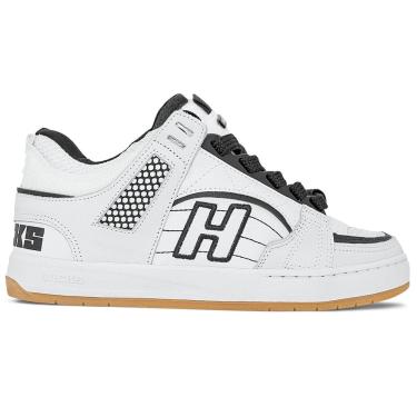 Imagem de Tênis Hocks Unissex Couro Bold Negative Film | Branco