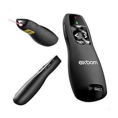 Imagem de Apresentador Controle Passador de Slides Sem Fio com Laser 30m Alcance Wireless para Palestras e Aulas