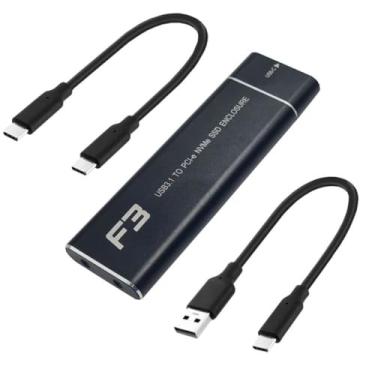 Imagem de Case Adaptador SSD M.2 NVME para USB-C - USB 3.0 - F3 CS-ADP-NGFF/NVME