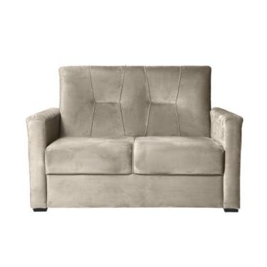 Imagem de Sofá pequeno 2 lugares 1,35 porta controle no braço Alice - Herrero, B
