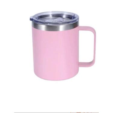Imagem de Caneca Térmica Pequena 350ML com Tampa Café Chá Água Portátil Compacta