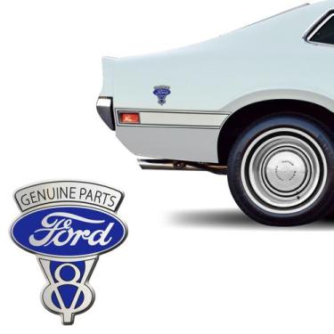 Imagem de Adesivo Resinado Decorativo Ford V8 Genuine Parts 32/53 - SPORTINOX,  