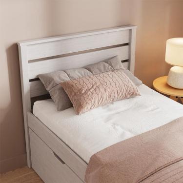 Imagem de Cabeceira Solteiro Charme Beauty Branca