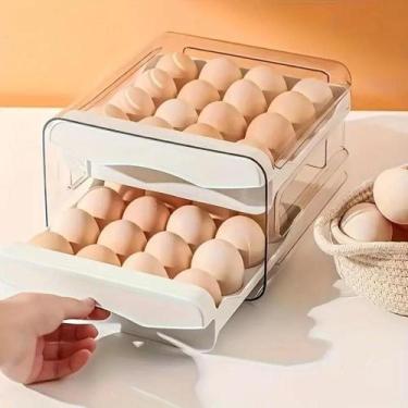 Imagem de Organizador Gaveteiro Duplo para Ovos 40 unidades