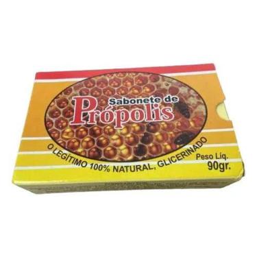 Imagem de Sabonete Própolis Glicerinado 100% Natural Genial Cosméticos 90g