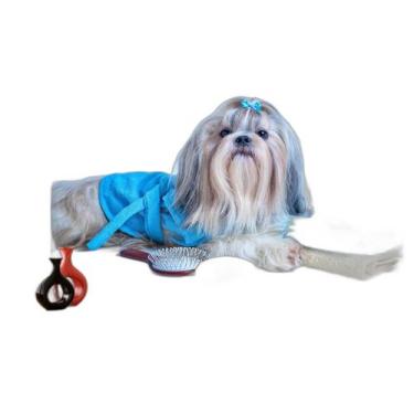 Imagem de Papel De Parede Animal Cão Petshop Banho Tosa 3,5M Anm373 - Você Decor