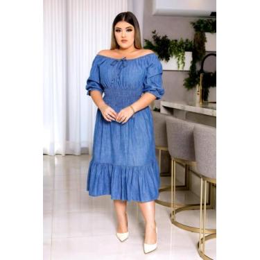 Imagem de Vestido jeans tamanho G - Falcon Jean