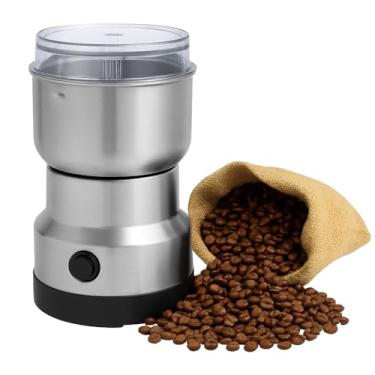 Imagem de Moedor de Café e Grãos Elétrico. Triturador Potente, Compacto e Portátil. Serve para Sementes, Ervas, Raízes e muito mais. 220v
