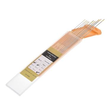 Imagem de HARFINGTON Eletrodos de tungstênio para soldagem TIG, 5 peças de 0,1 cm e 5 peças de 1/40.6 cm por 17.8 cm 1,3-1,7% lantânio para soldagem de aço inoxidável, soldagem de liga de magnésio de alumínio