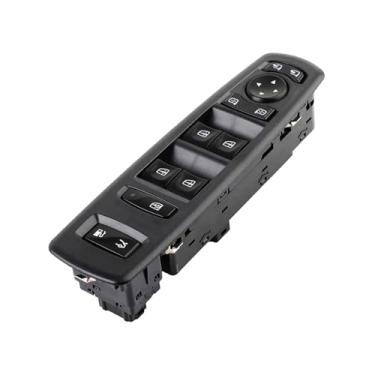 Imagem de Interruptor de controle mestre do vidro elétrico dianteiro esquerdo, botão do espelho retrovisor compatível com Renault, 13+6+6 pinos 809611518R