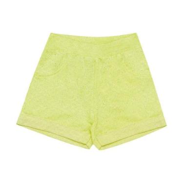 Imagem de Short Bebê Moletinho - 48203-1243 - Pulla Bulla, Amarelo, M