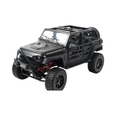 Imagem de Carro RC 4WD Em Escala 1/12 Com Controle Remoto De 24GHz, Luzes LED, C